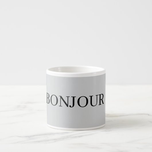 AMAZING BONJOUR Mug エスプレッソカップ (正面)