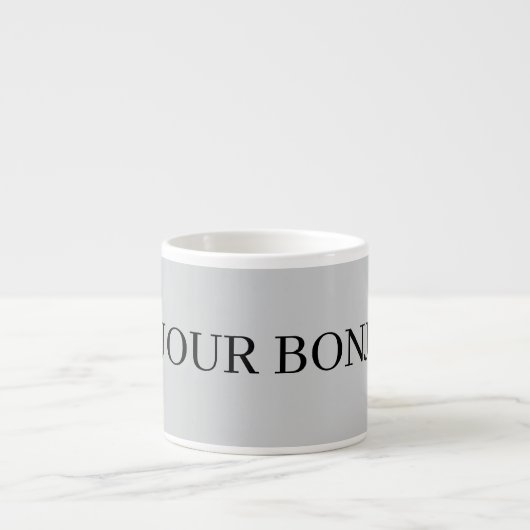 AMAZING BONJOUR Mug エスプレッソカップ (正面)
