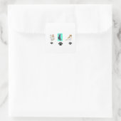 Amazing cats スクエアシール (バッグ)