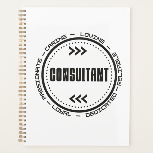 Amazing Consultant プランナー手帳 (正面)