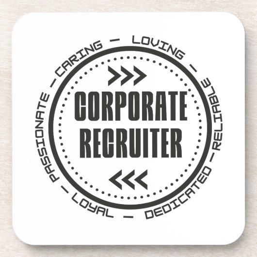 Amazing Corporate Recruiter コースター (正面)