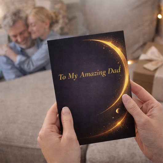 Amazing Dad Father’s Day Card from Daughter カード