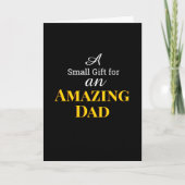 Amazing Dad Happy Father's Day 父の日おめでとう  カード (正面)