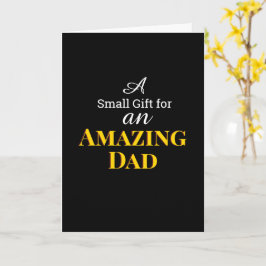 Amazing Dad Happy Father's Day 父の日おめでとう  カード