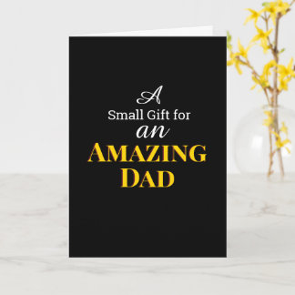 Amazing Dad Happy Father's Day 父の日おめでとう カード