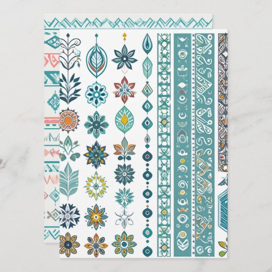 amazing design メニュー (正面/裏面)