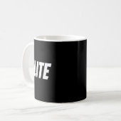Amazing elite motto look  コーヒーマグカップ (正面左)