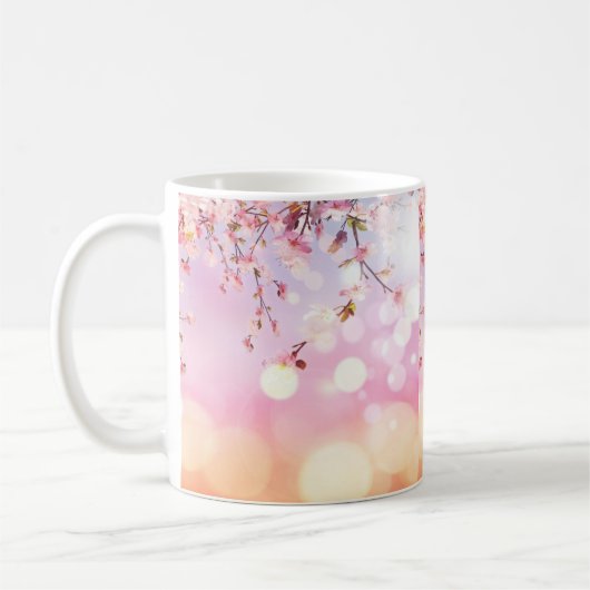 amazing flowers コーヒーマグカップ (左)