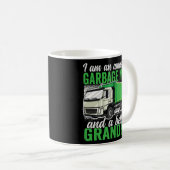 Amazing Garbage Man and a better Grandpa Garbage コーヒーマグカップ (正面右)