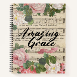 Amazing Grace - オリジナル楽譜  ノートブック