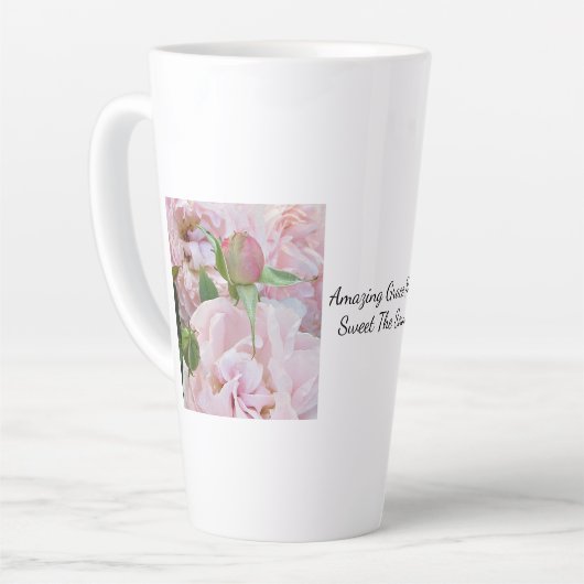 Amazing Grace ローズ ラテ マグ SVG (左アングル)