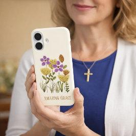 Amazing Grace ワイルドフラワー iPhone 16ケース