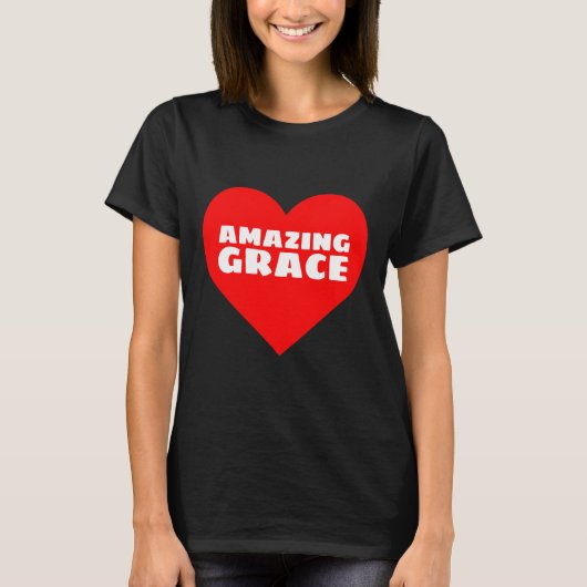 AMAZING GRACE CHRISTIAN T-SHIRTS TEES T-SHIRT Tシャツ (正面)
