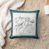 Amazing Grace Throw Pillow クッション (ブランケット)