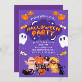 Amazing Halloween Party Inivitation 招待状 (正面/裏面)