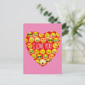 Amazing I love you Emoji Gift ポストカード (スタンド正面)