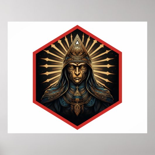 Amazing Illuminati Fantasy Portrait ポスター (正面)