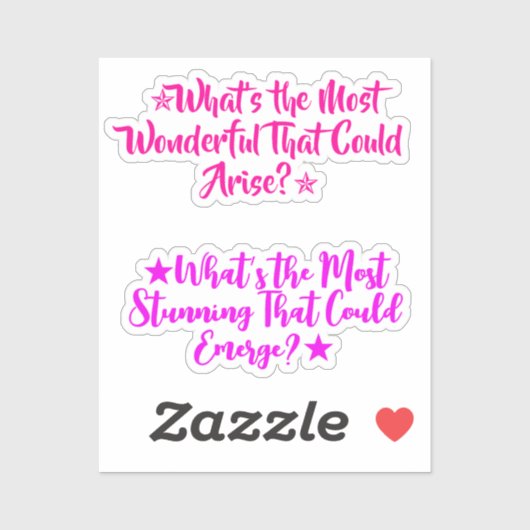 Amazing Inspirational Quotes | Positive Girl シール (シート)