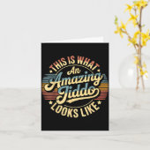 Amazing jiddo  カード (黄色い花)