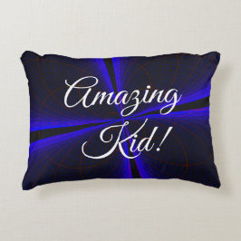 Amazing Kid Geometric Accent Pillow アクセントクッション