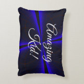 Amazing Kid Geometric Accent Pillow アクセントクッション (裏面(縦))