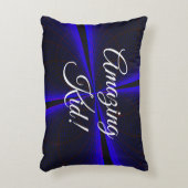 Amazing Kid Geometric Accent Pillow アクセントクッション (正面(垂直))