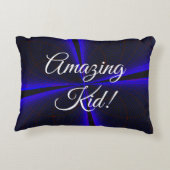 Amazing Kid Geometric Accent Pillow アクセントクッション (裏面)