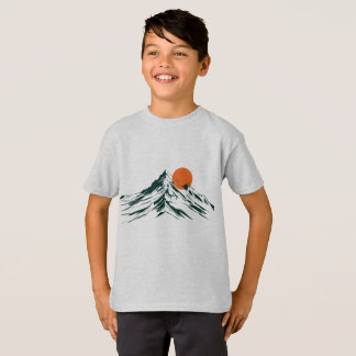 Amazing Landscape Kidsの基本Tシャツ Tシャツ