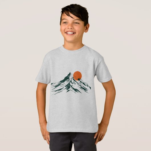Amazing Landscape Kidsの基本Tシャツ Tシャツ (正面フル)