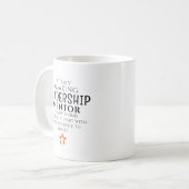Amazing Leadership Mentor Hard To Find Custom  コーヒーマグカップ (正面左)