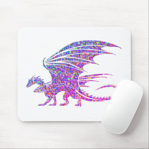 Amazing Mosaic Dragon マウスパッド