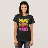Amazing Mother Cute Sunset Hearts Mother s Day Ret Tシャツ (正面フル)