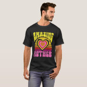 Amazing Mother Cute Sunset Hearts Mother s Day Ret Tシャツ (正面フル)