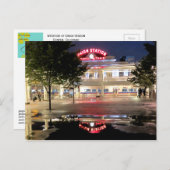 Amazing Night View, Union Station, Denver, CO ポストカード (正面/裏面)