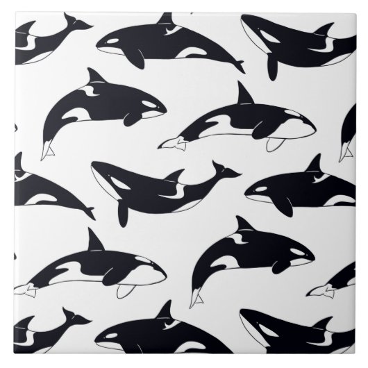 Amazing orca tile タイル (正面)