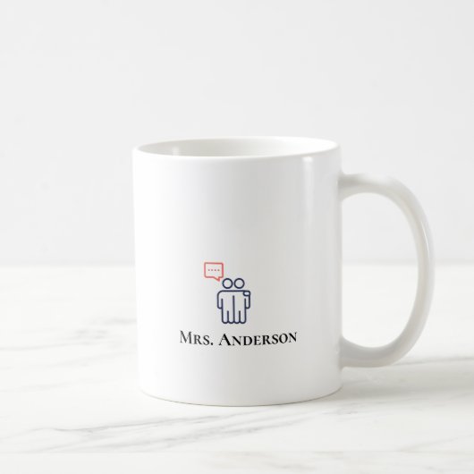 Amazing Peer Support Specialist Personalized gift コーヒーマグカップ (右)