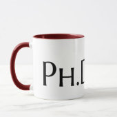 Amazing Ph.D, Ph.D student women gift マグカップ (左)