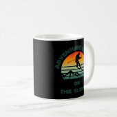 amazing skiing mug コーヒーマグカップ (正面右)