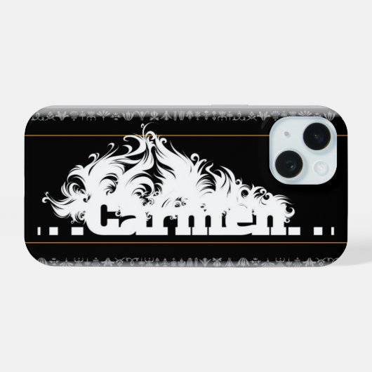 Amazing smartphone case. iPhone 15ケース (裏面横)