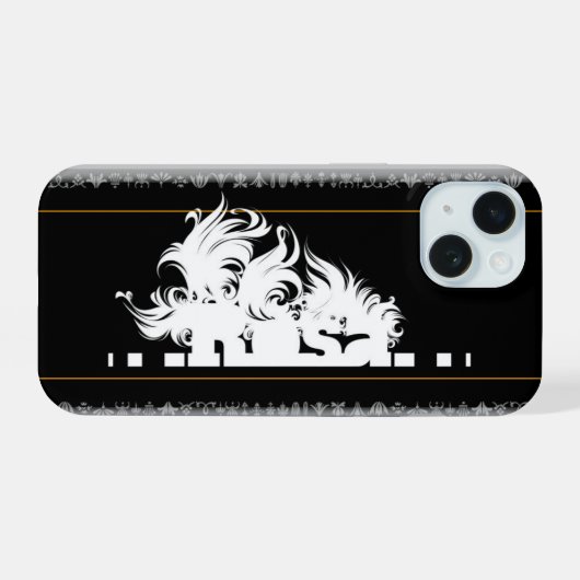 Amazing smartphone case. iPhone 15ケース (裏面横)