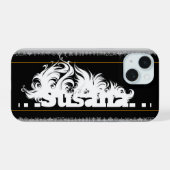 Amazing smartphone case. iPhone 15ケース (裏面横)