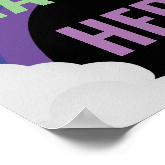 amazing things happens here classroom poster ポスター (角)