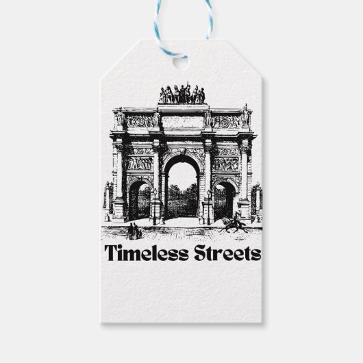 Amazing Timeless streets  ギフトタグ (正面)