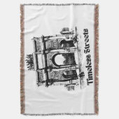 Amazing Timeless streets  スローブランケット (正面縦)