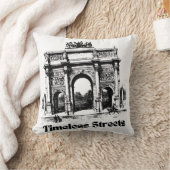 Amazing Timeless streets hands bag for you  クッション (ブランケット)