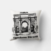 Amazing Timeless streets hands bag for you  クッション (裏面)