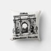 Amazing Timeless streets hands bag for you  クッション (正面)