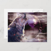 Amazing Wolf Songはがき ポストカード (正面/裏面)