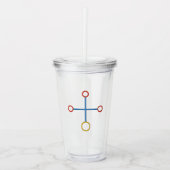 amazingCROSS als Trinkbecher アクリルタンブラー (正面)