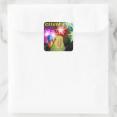 Amazonお祝いスタンプ スクエアシール (バッグ)